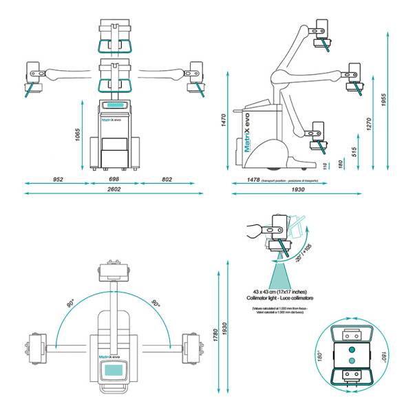 MatriX evo Мобільна рентгенографічна система Ibis, рис. 2