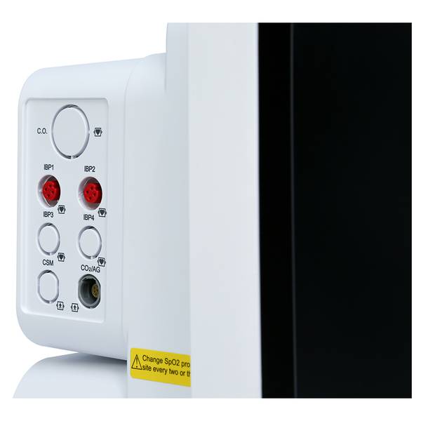 Монітор пацієнта з сенсорним екраном і ETCO2