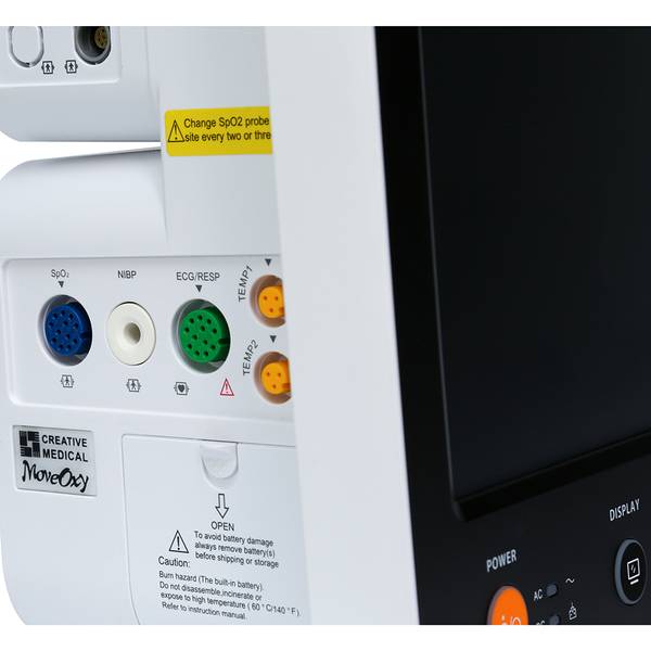 Монітор пацієнта з сенсорним екраном і ETCO2