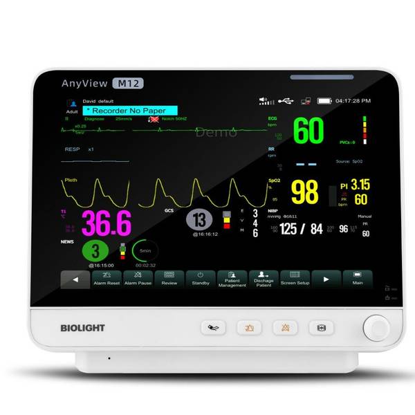 Монитор пациента универсальный M12 universal Biolight Meditech, рис. 1