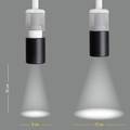 Обзорная LED лампа, фокус, с ручкой и подставкой, белая, Luxamed, прев. 5