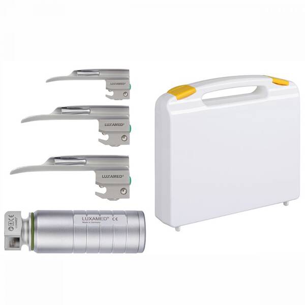 Набір F.O. ларингоскоп неонатольний Xenon 2.5В + 3 Miller клинка Luxamed, рис. 0