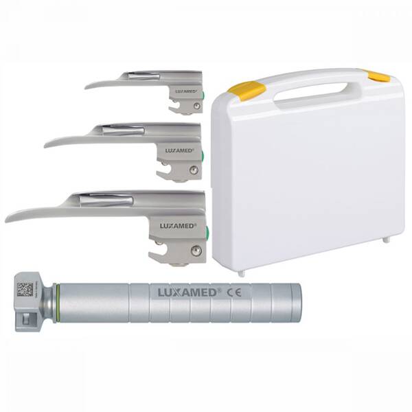 Набір F.O. ларингоскоп педіатричний Xenon 2.5В + 3 Miller клинка Luxamed, рис. 0