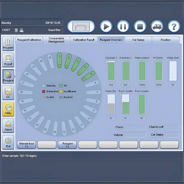 Хемілюмінесцентний аналізатор CL-1200i Mindray, рис. 6
