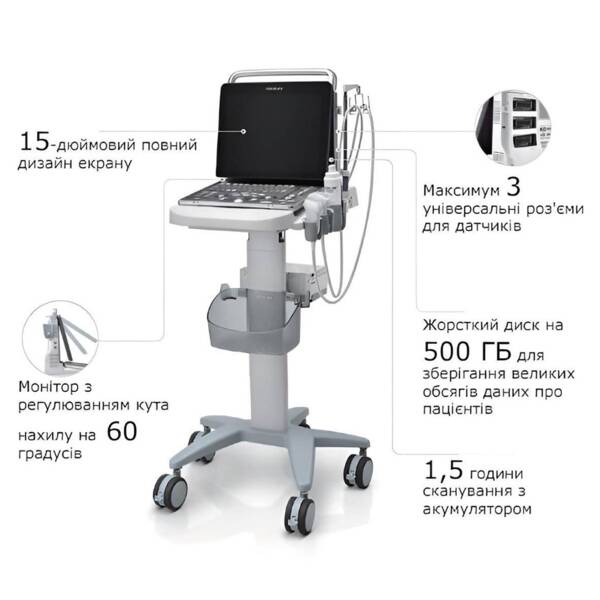 Z60 Vet Advanced (iPower) УЗД апарат для тварин Mindray Animal, рис. 5