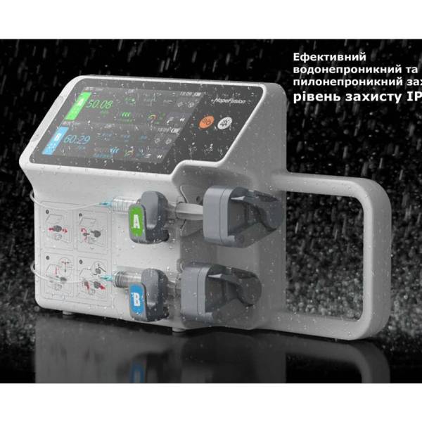 Двухканальный шприцевой насос BYOND DSP5, рис. 2